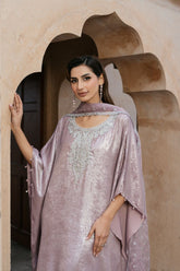 Natasha Kamal - ROSARIO - pink - Two Tonal Silk & Organza - 3 Piece